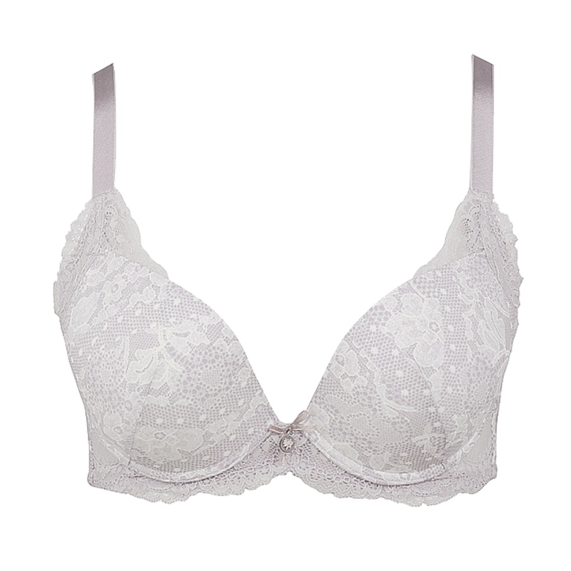 古今3/4上薄下厚一体式海绵立体杯聚拢美背文胸罩内衣女0E866