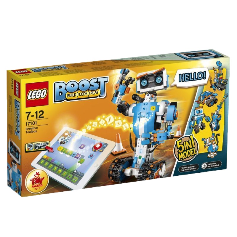 乐高(LEGO)科技组系列 17101 BOOST 5合1 智能型机器人 积木玩具塑料 7-12岁 200块以上