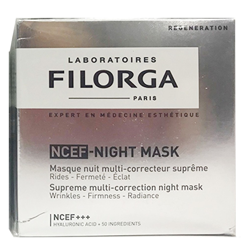 法国Filorga/菲洛嘉NCEF玻尿酸多效修护水光再生紧致睡眠面膜50ml