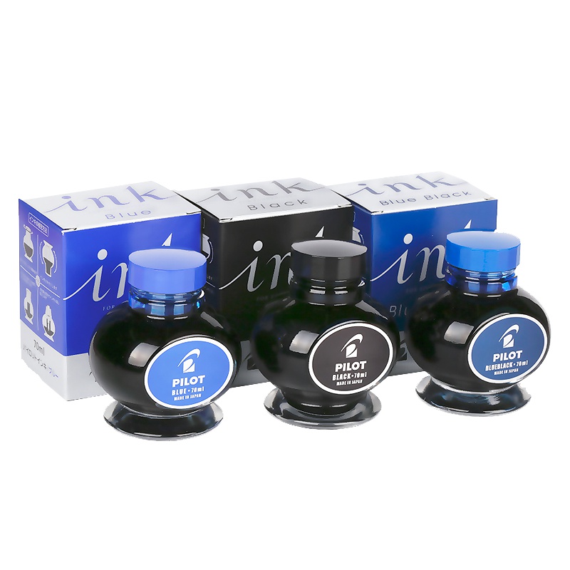 百乐(PILOT)笔用墨水INK-70钢笔补充液墨水彩色墨水非碳素不堵笔墨汁
