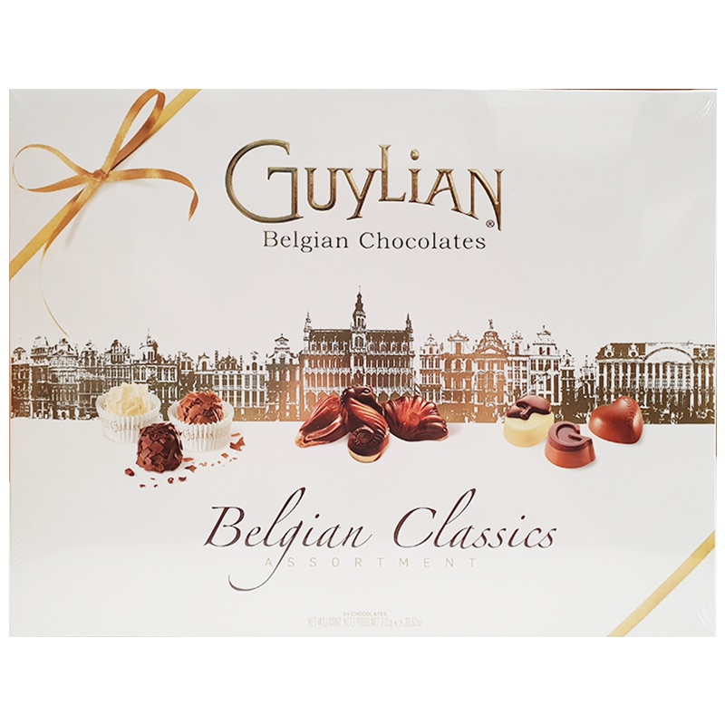 吉利莲GuyLian贝壳巧克力礼盒610G 进口糖巧 巧克力 圣诞节 情人节 送礼 送女友