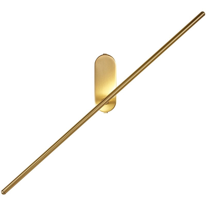 全铜镜前灯卫生间LED镜柜浴室梳妆灯简约现代镜子灯专用北欧化妆镜灯