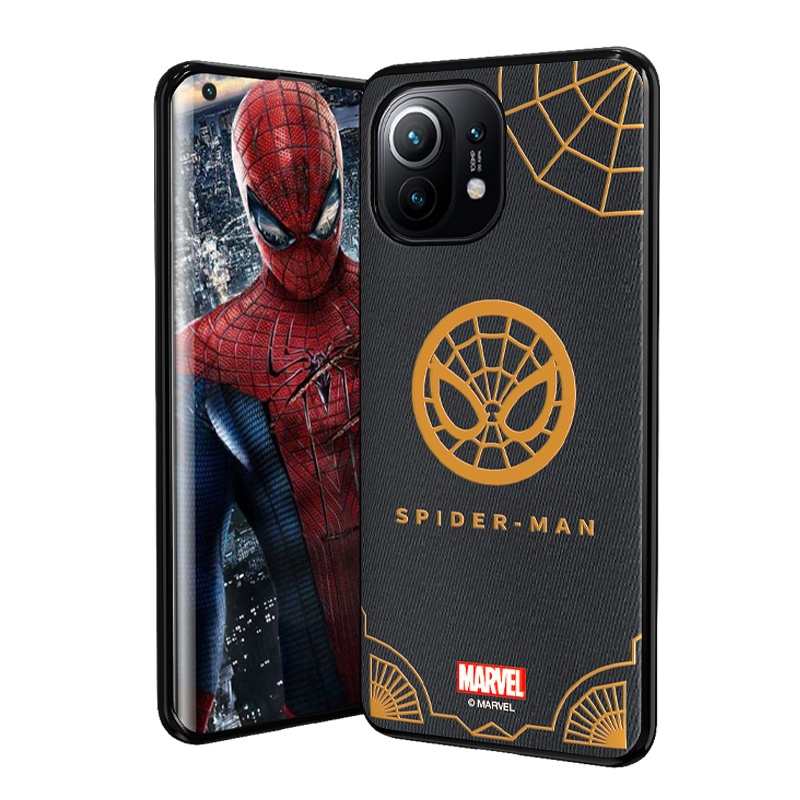 ESCASE [官方正版授权]小米11手机保护套11Pro漫威硅胶软边壳全包防摔动漫浮雕潮流时尚动漫限量版贴皮TP