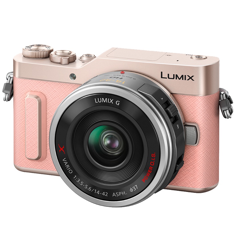 松下(Panasonic) DC-GF10X(14-42X) 套机 微单相机 1600万有效像素 粉色 单镜头套装