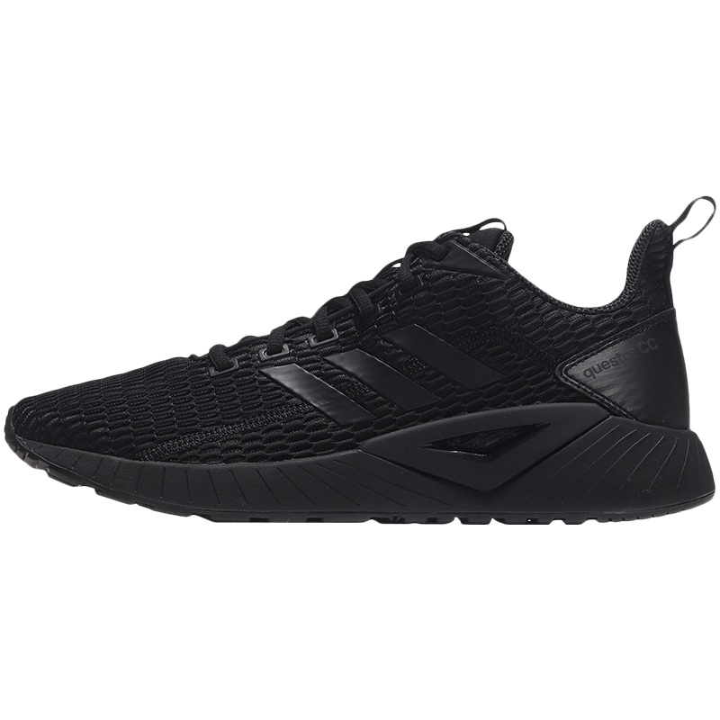 【自营】adidas阿迪达斯男子跑步鞋透气休闲运动鞋DB17 DB11571号黑色+碳黑