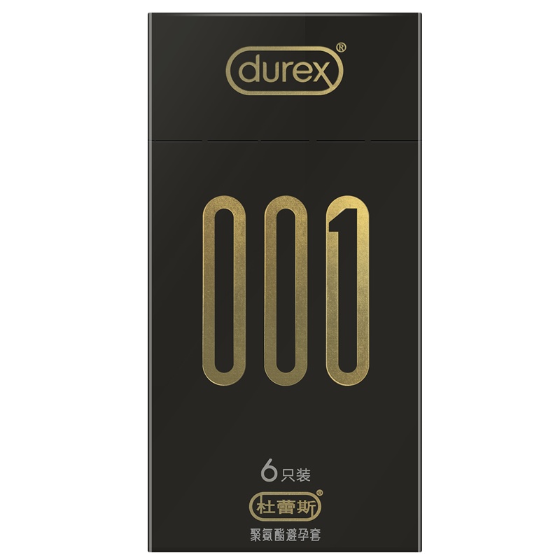 杜蕾斯(Durex) 聚氨酯避孕套 001系列 6只装+魔法情趣18只 超薄款安全套套 男用成人情趣计生用品byt