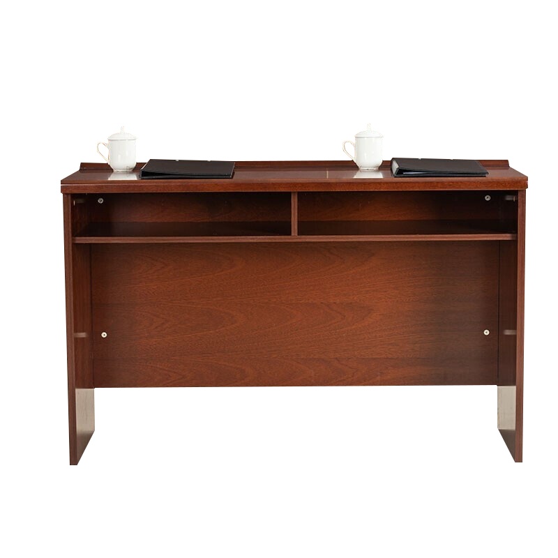 尔迈 会议桌企业员工培训桌长条桌油漆贴实木皮条形桌 1.2米