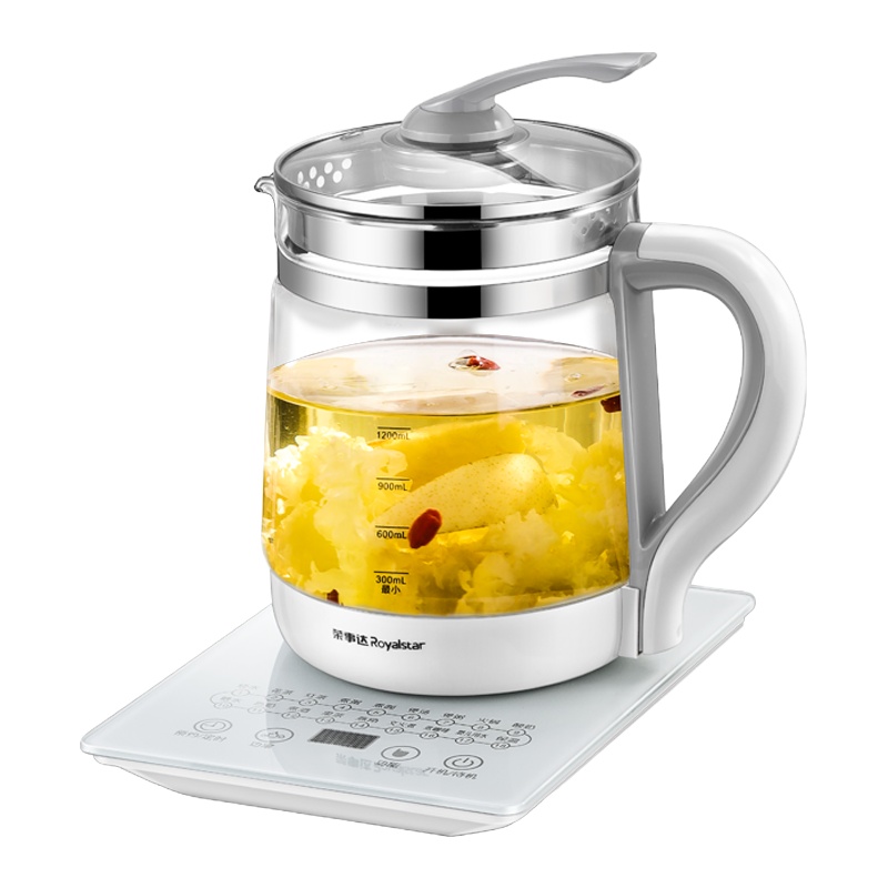 荣事达(Royalstar)养生壶YSH8053B触控式1.8升养生壶烧水壶多功能花茶壶电茶壶煮水壶开水壶玻璃水壶