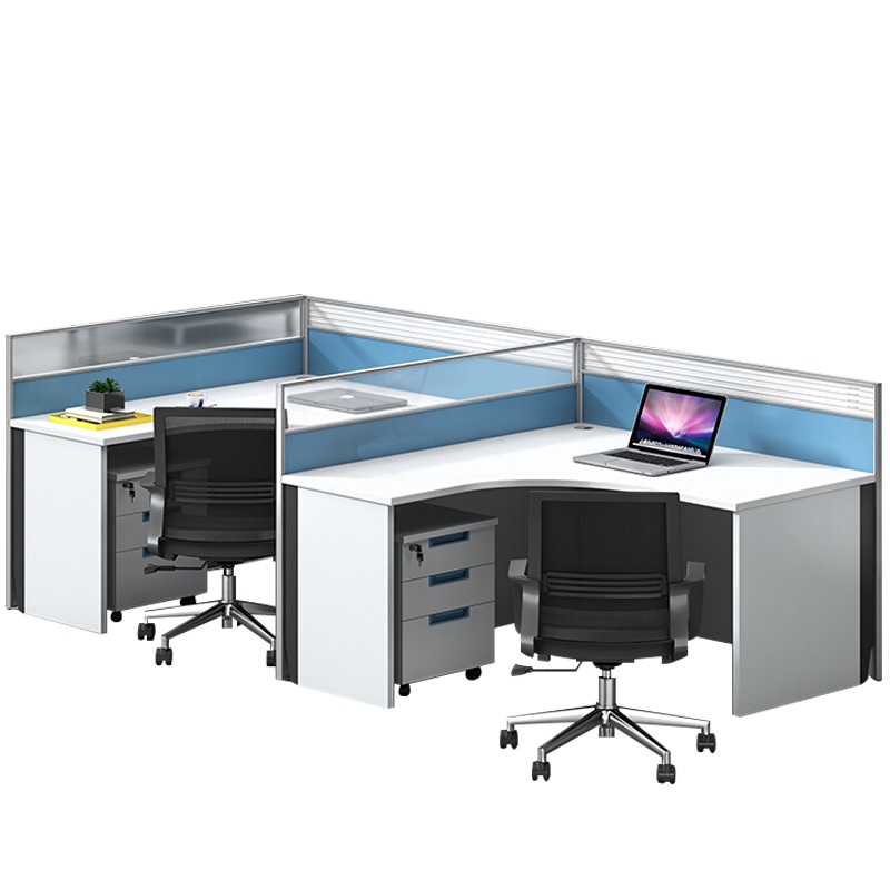 格具(GEJU)办公家具职员办公桌组合简约现代屏风办公桌电脑桌屏风工位隔断卡座