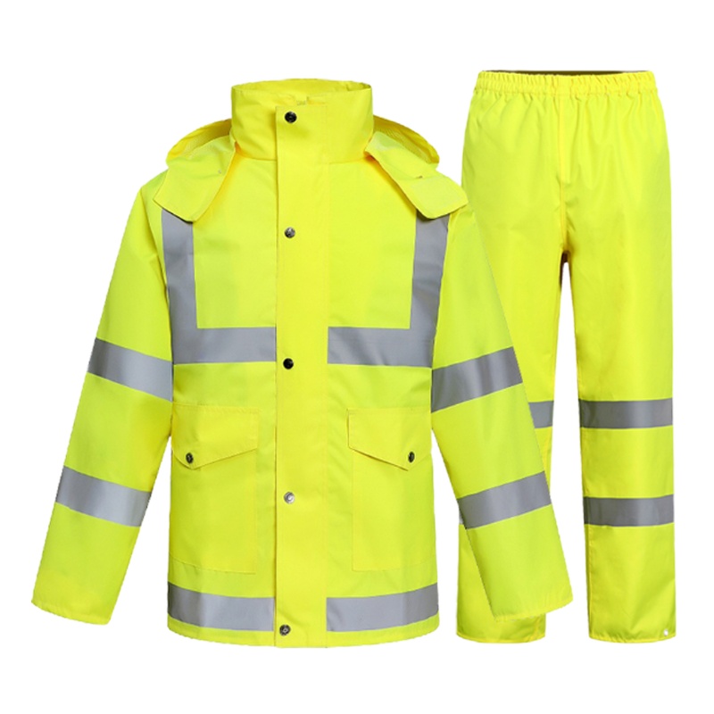 荧光黄反光雨衣(件)