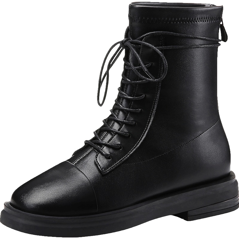 公猴马丁靴女英伦风2020新款短靴平底秋冬百搭厚底单靴潮ins