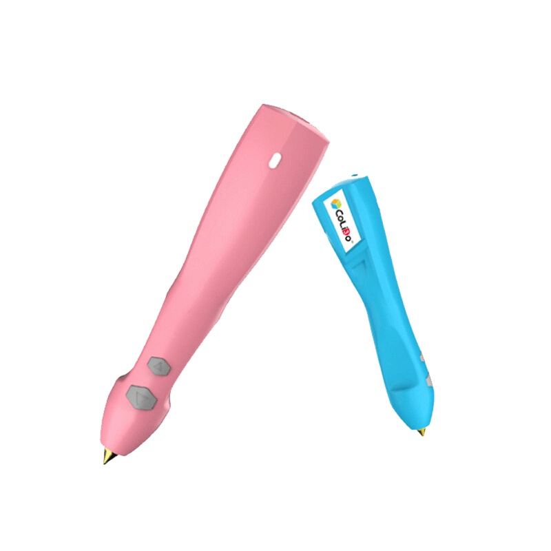 天威 colido 低温3d打印笔 立体涂鸦笔 儿童益智创意笔 小朋友生日礼物 学生奖品 送孩子立体涂鸦笔 粉色