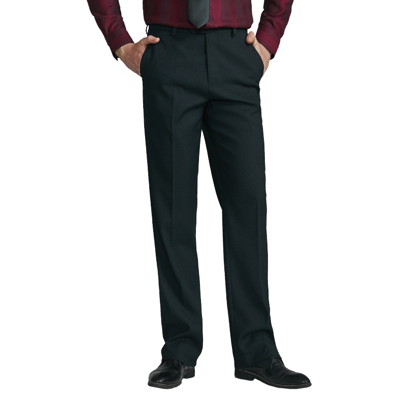 红豆旗下高端品牌轩帝尼(HETINNE)男装2019秋季新款男士西裤轻奢商务中腰西裤男长裤