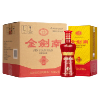剑南春 金剑南 珍品 52度 428ml*4瓶 整箱装 浓香型白酒