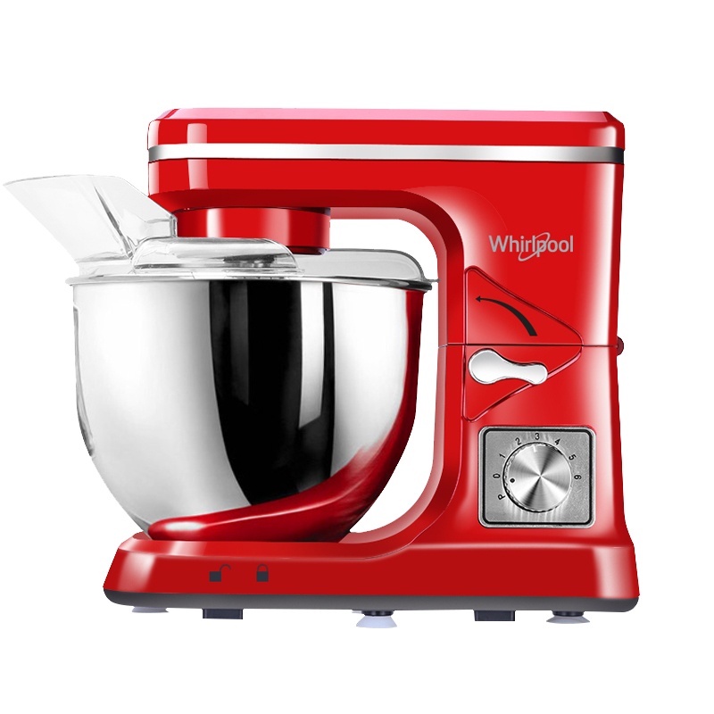 惠而浦(Whirlpool) 多功能厨师机WBL-MS503M 搅拌揉面机和面机家用商用打蛋器5L大容量
