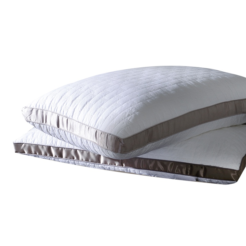 凯诗风尚(CHARSON) 枕头 舒适大豆羽丝绒枕芯护颈枕头 成人学生宿舍单人枕芯48x74cm