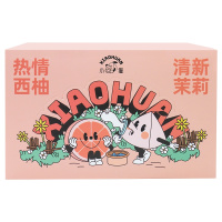 小獾茉香西柚茶包水果茶西柚丁果干冷泡茶茉莉花茶花果花草茶