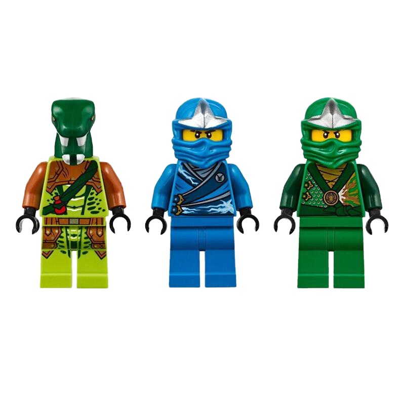 舒弗(LACHOUFFE)儿童玩具积木幻影忍者大电影神殿保卫战拼装男孩玩具 送孩子六一儿童节儿童卡通情景玩具 神殿保