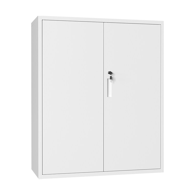 尔迈 文件柜铁皮柜办公柜钢制资料柜储物柜带锁钢制档案柜 90CM矮柜