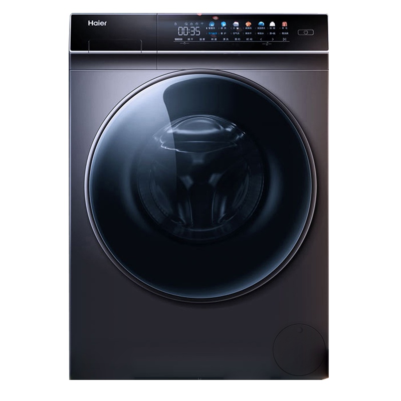 海尔(Haier)晶彩系列2.0 10公斤 香护SPA 直驱变频滚筒洗衣机 全自动 洗烘一体EG100HMATE7SU1