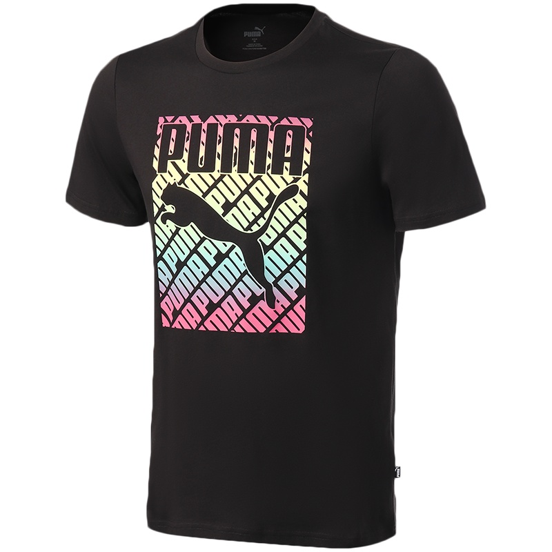 彪马PUMA男装运动服休闲圆领短袖T恤