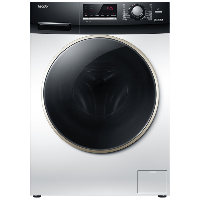 海尔出品统帅(Leader)10公斤大容量 变频滚筒洗衣机 巴氏除菌 90度高温洗 智能物联 @G1012BX76WU1