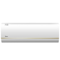 美的(Midea) 新一级节能 风俊 1.5匹 变频冷暖壁挂式空调挂机 大风口 以旧换新KFR-35GW/N8VHC1