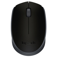 罗技(Logitech) M 171(M170)无线鼠标 办公家用鼠标 黑色