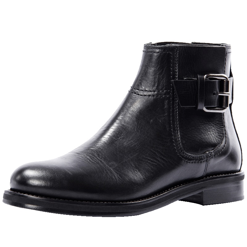 MCQ麦寇/亚历山大麦昆副线/欧美潮牌 女士牛皮短靴潮流鞋