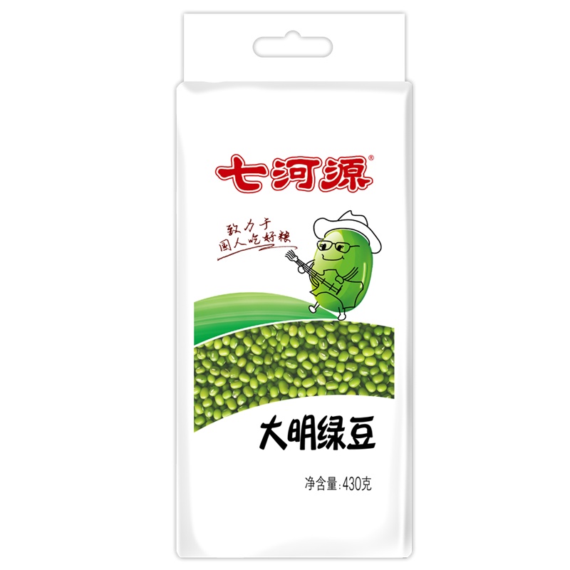 七河源 大明绿豆430g 真空装
