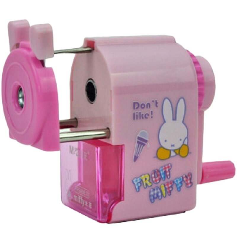 晨光FPS90610圆头削笔器2个 米菲削笔机卷笔刀手摇削笔器颜色随机 单位:组