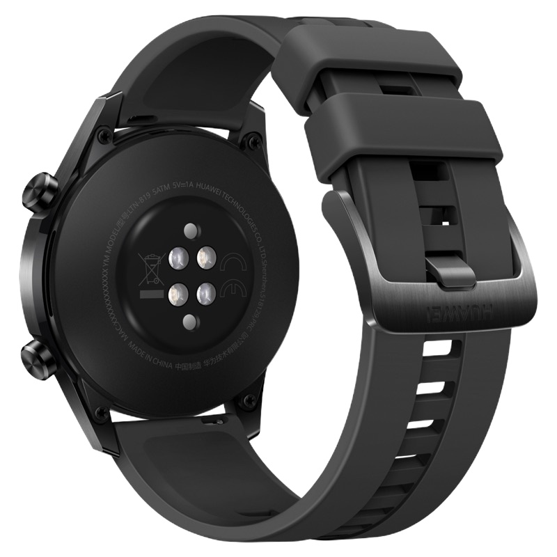 HUAWEI WATCH GT2(46mm)曜石黑华为手表运动智能手表(两周续航+高清彩屏+蓝牙通话+麒麟芯片)