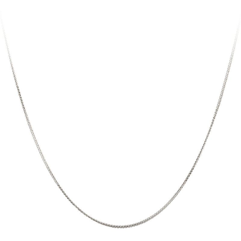 周大生PT950铂金项链 女款 肖邦链时尚百搭可佩吊坠专柜正品白金饰品 女士珠宝首饰