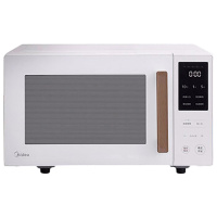 美的（Midea）PC2321W 家用智能微波炉 光波烧烤 手机APP控制 智能解冻 简约北欧风23L