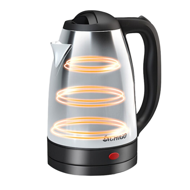 志高(CHIGO)ZY-1861 304不锈钢电水壶1.8L