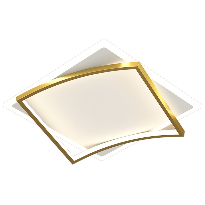 七只蚂蚁2020北欧LED卧室吸顶灯方形客厅灯主卧卧室灯2020新款吸顶简约现代北欧灯饰客厅创意LED温馨房间主卧灯JH