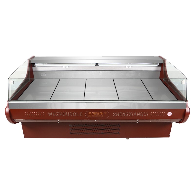 五洲伯乐(WUZHOUBOLE)PC-2000生鲜柜 商用冷柜 风冷 生鲜冷藏保鲜冰柜 鸭脖鲜肉熟食展示柜 卧式点菜柜