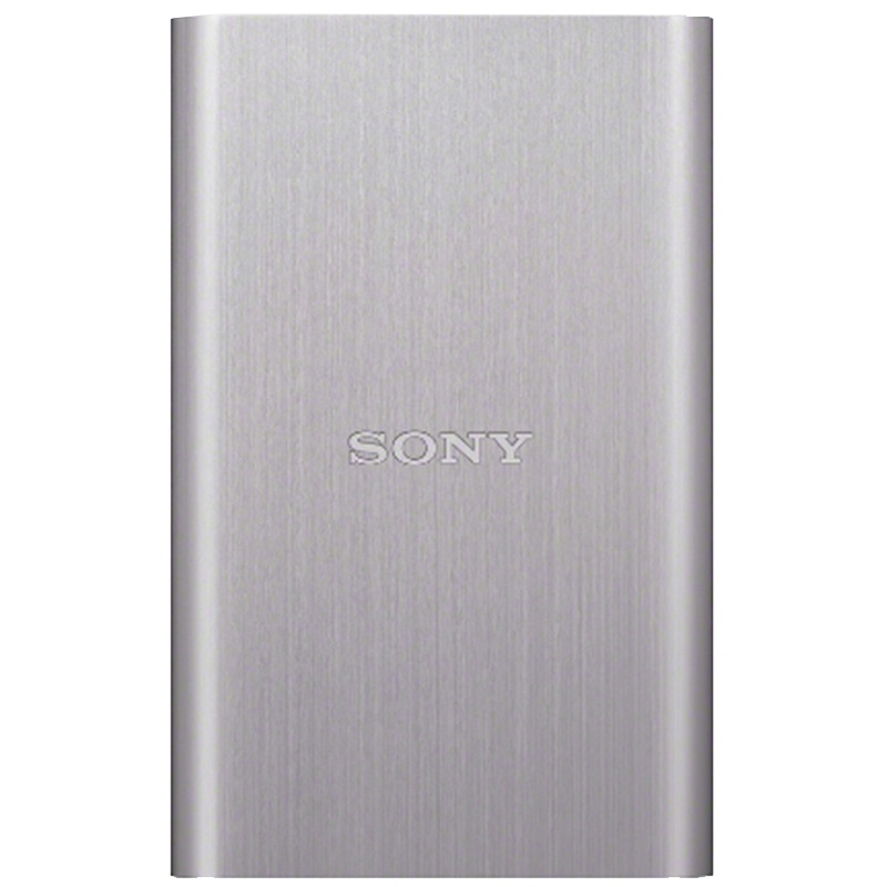 索尼(SONY) HD-E2A（银色）移动硬盘 2.5寸 高速USB3.0 2tb 金属材质2.5英寸值