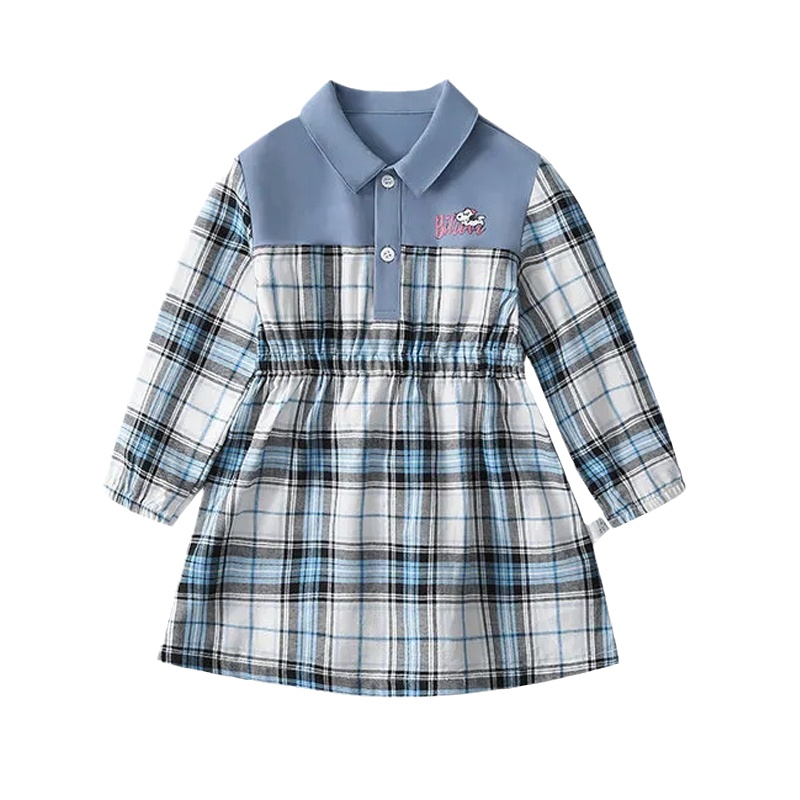 史努比SNOOPY童装女童连衣裙儿童春秋新款裙子女孩长袖衣服