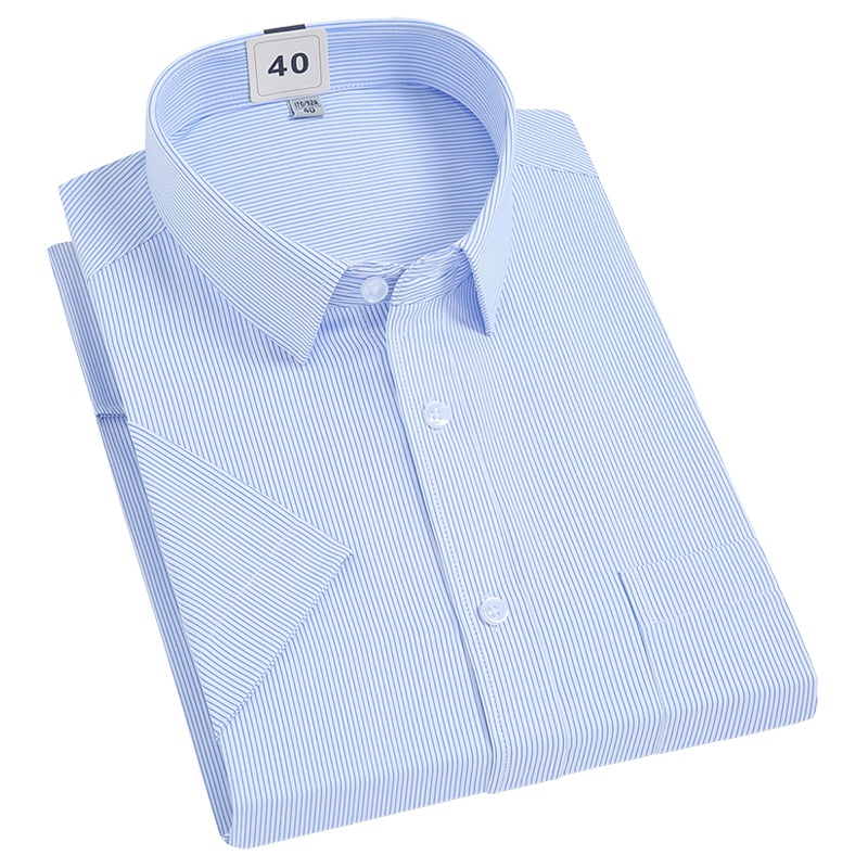 红豆相思鸟男装当季新品商务休闲百搭舒适柔软男士短袖衬衫