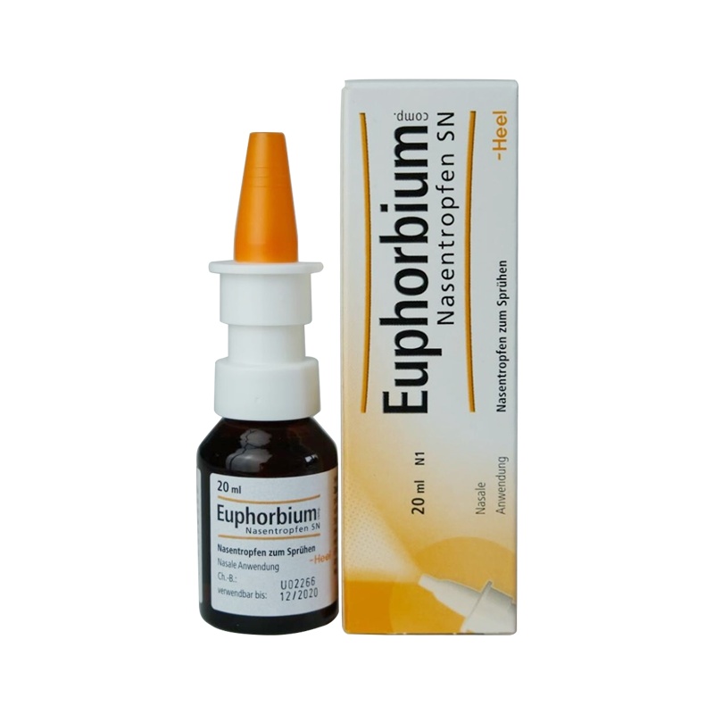 德国Heel草本天然虎刺梅蓝甘菊鼻炎滴剂2岁以上20ml