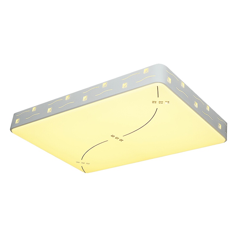 FSL佛山照明 LED吸顶灯调光调色遥控长方形圆形亚克力简约现代30轻奢大气客厅卧室餐厅走道书房灯具