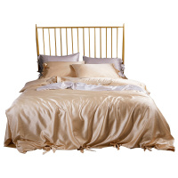 凯诗风尚(CHARSON)四件套 苏宁自营 120支全棉贡缎色织大提花床品套件1.8m床上用品床单被套2米双人