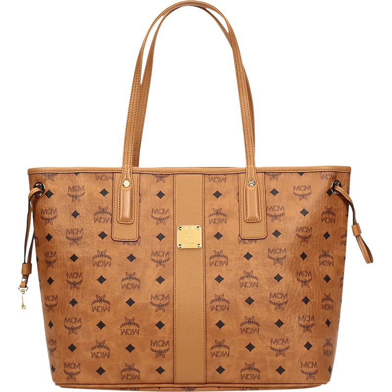 MCM 女士 人造革/织物Liz Visetos双面手提单肩包托特包子母包中号 MWPAAVI02