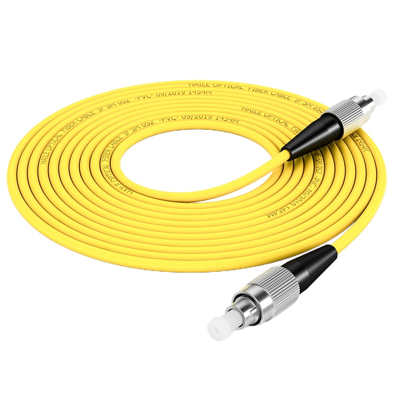 海乐(HAILE) HJ-1FC-FC-S1.5 1.5米 FC-FC单模单芯 单位:根<1根装>黄色 电信级光纤跳线