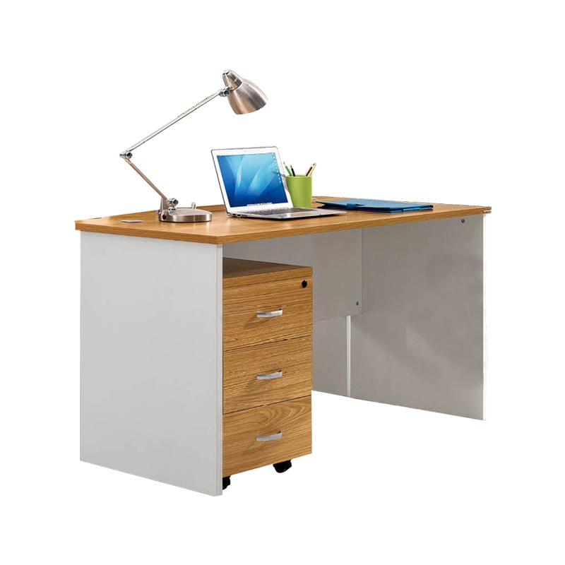 科朔 办公桌职员桌员工桌简约写字台板式办公桌1.4米KSB1403T