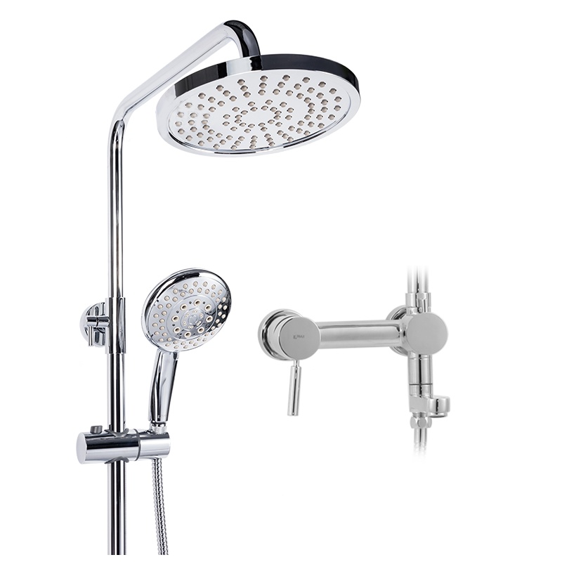 日本-伊奈（INAX）淋浴花洒套装明装多功能反逆流手持花洒 大顶喷头家用