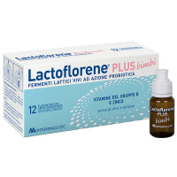 MONTEFARMACO意大利进口 3岁以上儿童益生菌口服液 12瓶盒装 调节肠胃提升免疫力 100克