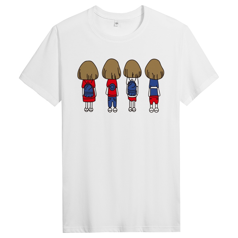 纯棉短袖T恤男纯色圆领宽松体恤夏季男士纯色衣服潮 DT10276