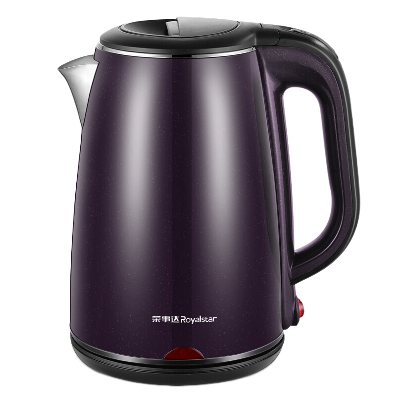 荣事达 Royalstar 电水壶电热水壶304不锈钢1.8L双层防烫烧水壶开水壶RSD-8163